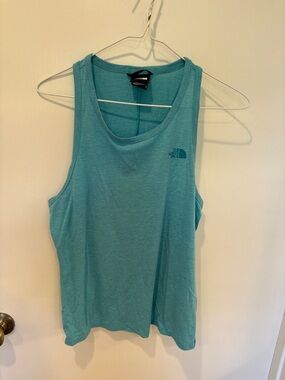 The North Face Teal Sleeveless Tank Top
